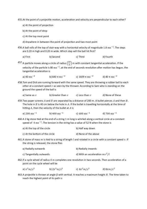 CLASS 11 Physics - NEET/CET Editable Format (MS Word) - Image 2